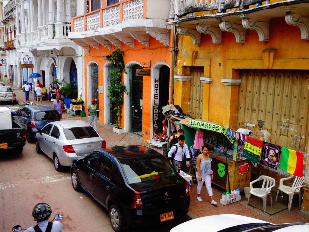 Bourbon St Hostal Boutique Cartagena Buitenkant foto