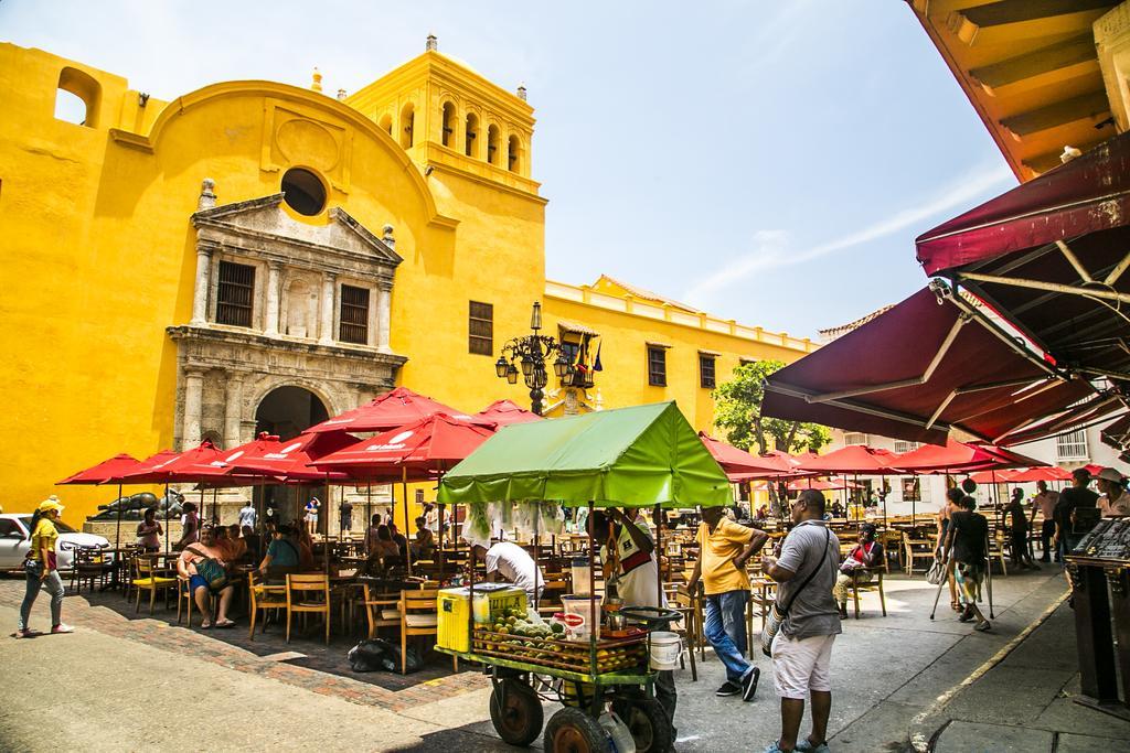 Bourbon St Hostal Boutique Cartagena Buitenkant foto