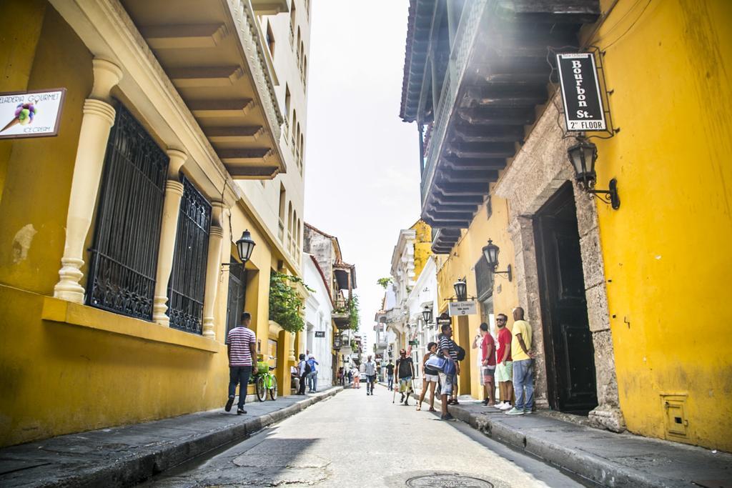 Bourbon St Hostal Boutique Cartagena Buitenkant foto