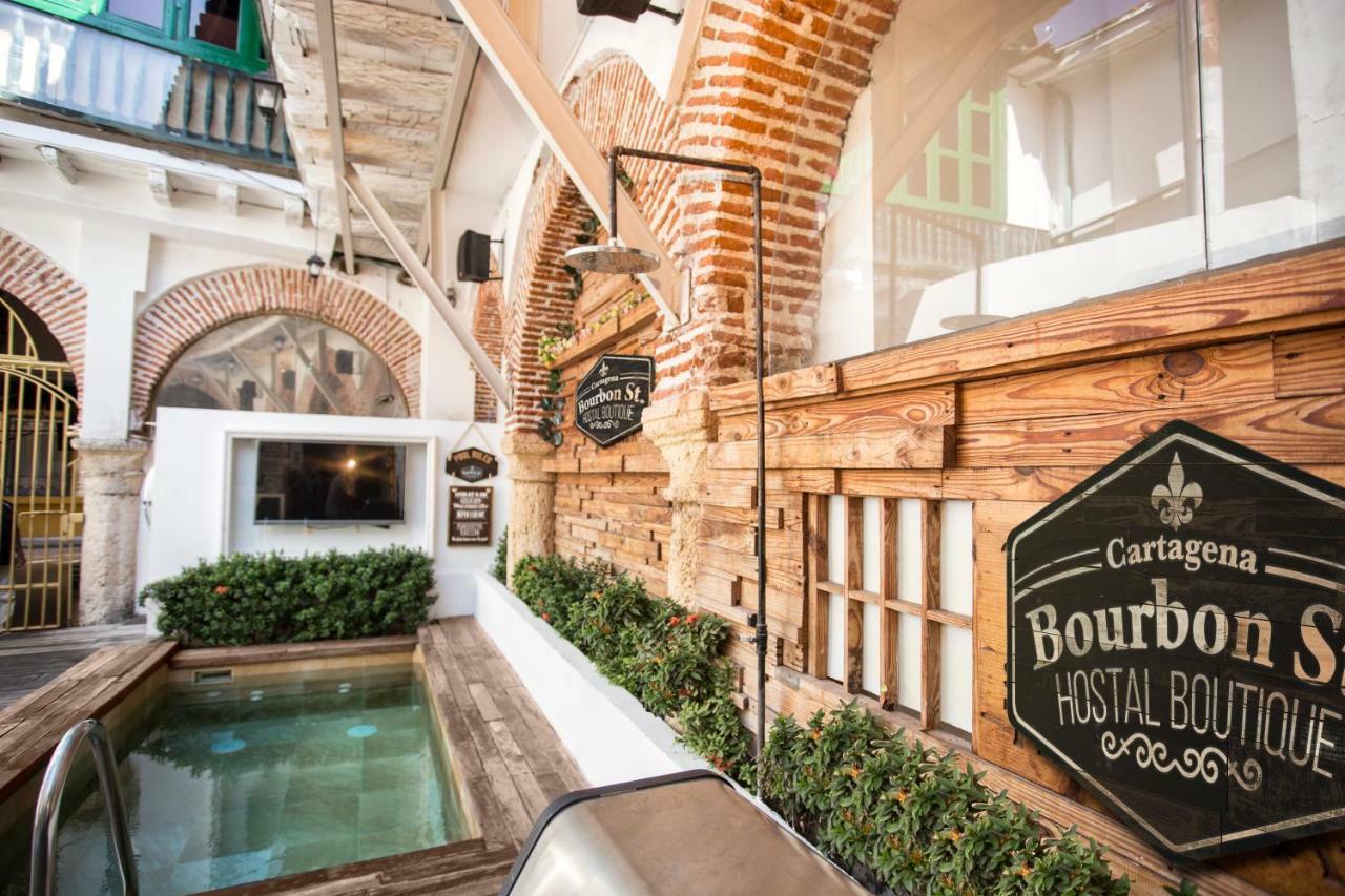 Bourbon St Hostal Boutique Cartagena Buitenkant foto